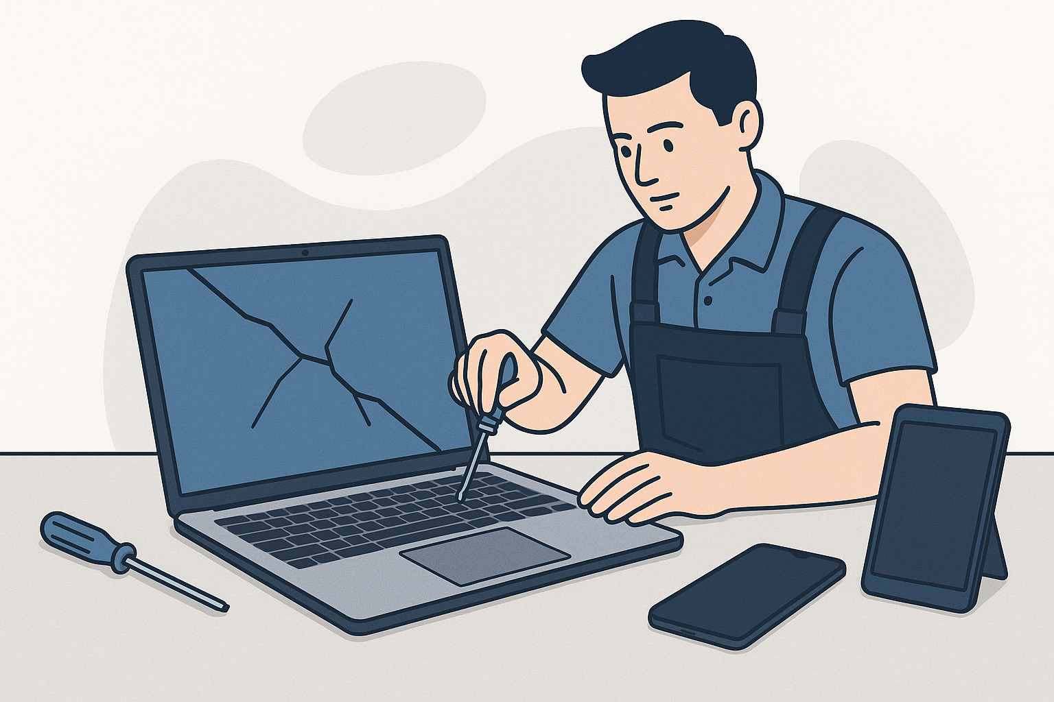 Laptop Screen Repair Near Me: Is Mobile Repair Right?